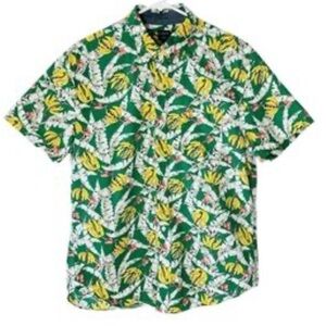 J.Crew banana button down shirt medium